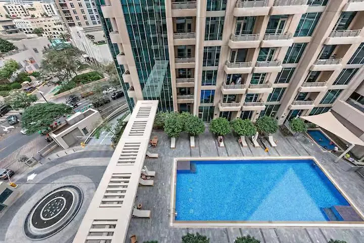 Cozy Studio With Fountain View At Boulevard Central - Home Of Choice Dubai Apartment